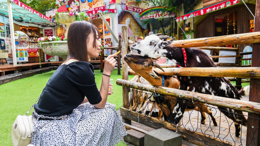 【さき楽30】【館内利用券付】素泊まりプラン☆湯布院の英国風ミニテーマパーク園内にご宿泊